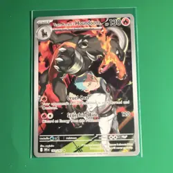 Pokemon Team Rocket's Houndoom 191/182 SV10 Destined Rivals Illustration Rare H… - Image 3