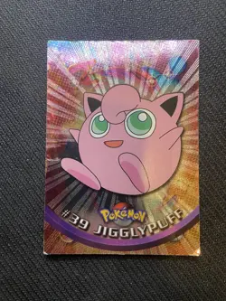 Jigglypuff #39 Topps Chrome Series 1 Pokemon English Base Chrome Holo 2000 - Image 1