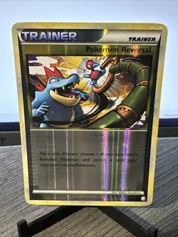 Pokemon Reversal 99/123 Heartgold & Soulsilver Reverse Holo LP - Image 1