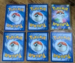 Pokemon TCG - Lot Of 6 - Suicune (Swirl) Heracross Stamped Houndstone Gengar- NM - Image 2