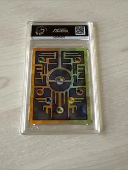 2000 Pokemon Movie Promo Ancient Mew Holo Double Swirl - Grade 9 AI - AGS Slab - Image 2