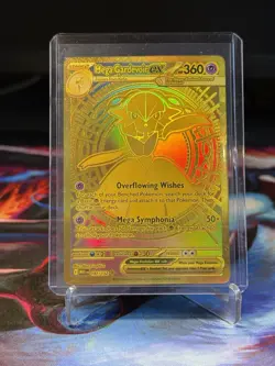 Pokemon TCG - Mega Gardevoir Ex 187/132 Mega Evolution Gold Secret Rare - Image 1