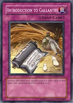 Introduction to Gallantry - FOTB-EN053 - Common - 1st Edition Near Mint Yugioh C - Image 1