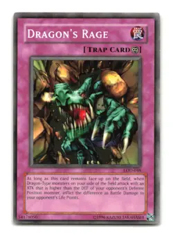 Dragon's Rage - LOD-048 - YuGiOh-LP - Image 1