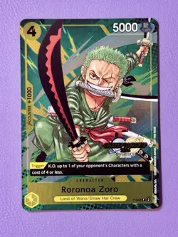 Roronoa Zoro (CS 2024 Event Pack) P-042 One Piece Promotion Cards Foil - Image 1