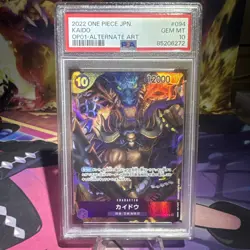 PSA 10 Kaido Alternate Art OP01-094 One Piece Japanese Romance Gem MT - Image 1