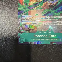 Carte One Piece Roronoa Zoro OP06-118 Treasure FR - Image 2