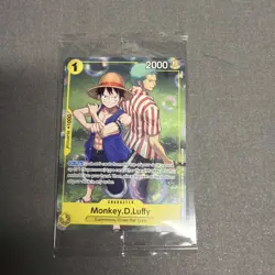 One Piece: Monkey.D.Luffy OP10-111 Rare Sealed Promo - Image 1