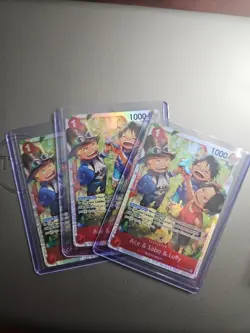 One Piece - OP13 - SR LOT - Shanks, Roger, Stussy, Ace Sabo Luffy And More - Image 1