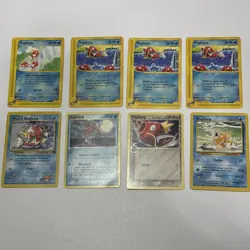 (8 Cards) Magikarp Pokemon Card Lot 75/144 & 118/165 Evolutions Generations TCG - Image 1
