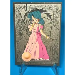 1998 Dragon Ball Z Bulma Gold Foil Set Card JPP/AMADA DBZ Series 1 Ex - Image 1