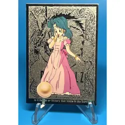 1998 Dragon Ball Z Bulma Gold Foil Set Card JPP/AMADA DBZ Series 1 Ex - Image 4