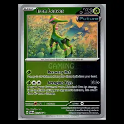 Pokemon Card - Iron Leaves 019/167 - Twilight Masquerade - Reverse Holo - Image 1