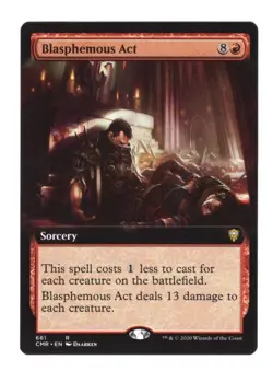Commander Legends #661 Blasphemous Act (Extended Art) - Image 1