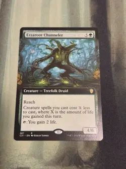Ezzaroot Channeler (Extended Art) - Commander 2021 (C21) - NM - Image 1