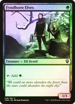 Foil Fyndhorn Elves [Commander Legends] MTG - Image 1