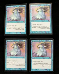 Counterspell X4 Mercadian Masques Gao Yan Playset LP MTG - English 69/350 - Image 1