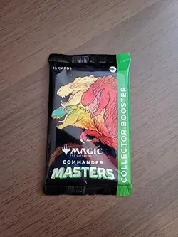 2023 New Sealed Magic MTG Commander Masters (CMM) Collector Booster Pack ENG - Image 1