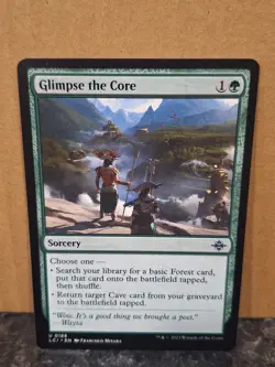 Glimpse the Core - Lost Caverns of Ixalan Magic the Gathering MTG Nice! - Image 1