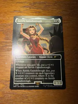 Aerith Gainsborough MTG Final Fantasy RC Promo (Non-Foil) NM Condition - Image 1