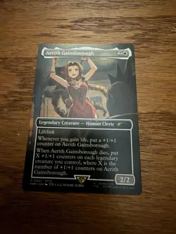Aerith Gainsborough MTG Final Fantasy RC Promo (Non-Foil) NM Condition - Image 2