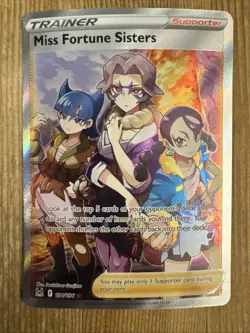 Miss Fortune Sisters - 194/196 - Pokemon Lost Origin Full Art Ultra Rare - NM - Image 1