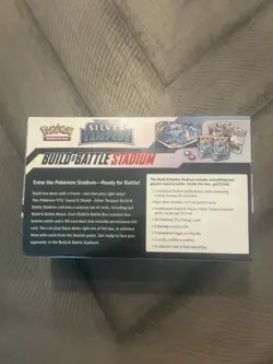 Pokemon TCG Sword & Shield Silver Tempest Build and Battle Stadium SEALED - Image 3