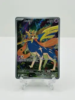 🔥Pokemon TCG-Zacian-100/094-Me02: Phantasmal Flames-Illustration-Holo-M/NM!🔥 - Image 1