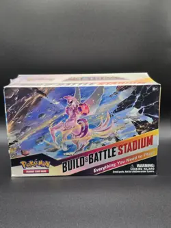 Pokemon Astral Radiance Build & Battle Stadium Box Dialga Palkia Collector - Image 1