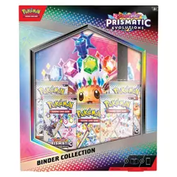 Pokemon Scarlet & Violet Prismatic Evolutions Binder Collection Factory Sealed - Image 1