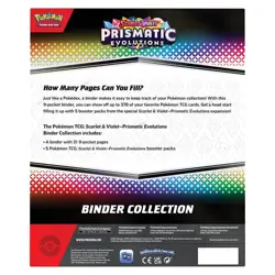 Pokemon Scarlet & Violet Prismatic Evolutions Binder Collection Factory Sealed - Image 2