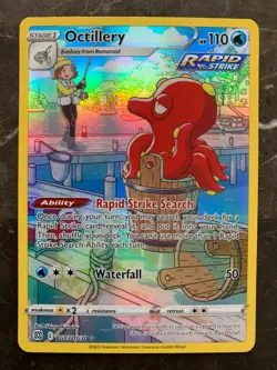 Pokemon Brilliant Stars - OCTILLERY - TG03/TG30 - CHARACTER RARE - NM - Image 1