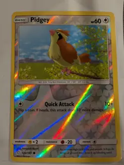 Pidgey 122/181 - SM-Team Up Pokemon Reverse Holo Foil Nice! - Image 1