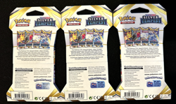 Pokemon TCG: Sword & Shield - Silver Tempest Booster Packs x3 Factory Sealed NEW - Image 2