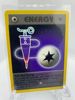 Pokemon TCG 1st Edition Full Heal Energy Team Rocket Set 81/82 NM Near Mint - Image 1