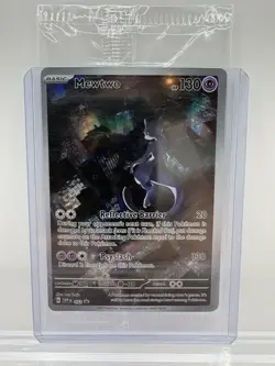 Pokemon TCG Mewtwo SVP 052 Black Star Promo Scarlet & Violet 151 Sealed - Image 1