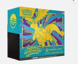 ASCENDED HEROES POKEMON CENTER PC EXCLUSIVE ETB POKEMON TCG SEALED / NEW IN HAND - Image 1