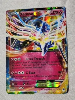 Played Xerneas EX - Holo #XY07 XY Promo Pokemon TCG - Image 3