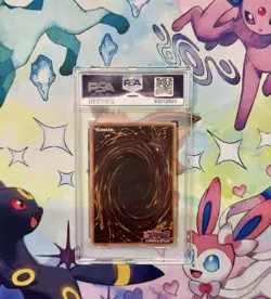 2017 Yugioh PSA 8 NM-MT Blue-Eyes White Dragon DUSA-EN043 Ultra Rare 1st Ed - Image 3