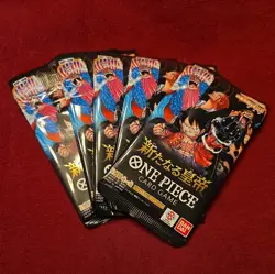One Piece TCG OP-09 Emperors In The New World - 5 Japanese Booster Packs - Image 1