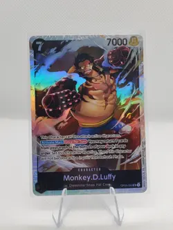 Monkey D Luffy OP04-090 (Super Rare) Kingdoms of Intrigue One Piece TCG Eng. - Image 1