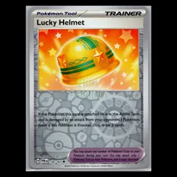 Pokemon Card - Lucky Helmet 158/167 - Twilight Masquerade - Reverse Holo - Image 1