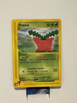 Hoppip 83/147 Aquapolis Non-Holo Pokemon Card TCG LP - Image 1