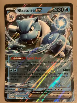 Pokemon 151 Blooming Waters Premium Collection 5 Promo Cards + NM Condition - Image 5