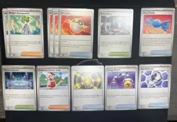 Pokemon Mega Evolutions Trainer Cards Lot Of 12 - Image 1
