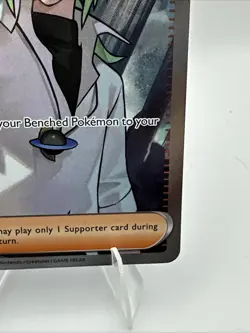 Pokemon TCG Black Bolt Ultra Rare Full Art Trainer Holo Card N's Plan 163/086 - Image 3