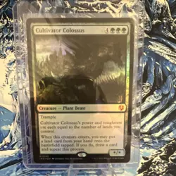 Magic: The Gathering Cultivator Colossus Foil Mythic Green Creature Innistrad 4… - Image 1