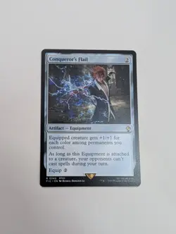 MTG - Conqueror's Flail - Commander: Final Fantasy NM/M Condition - Image 1