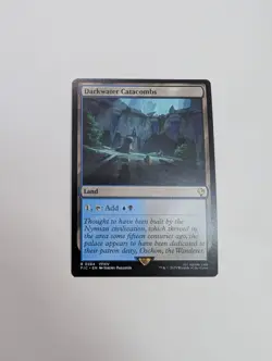 MTG - Darkwater Catacombs - Commander: Final Fantasy NM/M Condition - Image 1