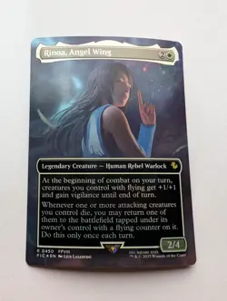 Rinoa, Angel Wing - UB Final Fantasy FIC - Borderless Foil - (0450) - NM - Image 1